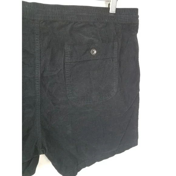 Taylor Stitch Men's Sz. XXL The Apres Corduroy Shorts In Dark Navy Pinwale NWT